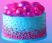 decorated cake